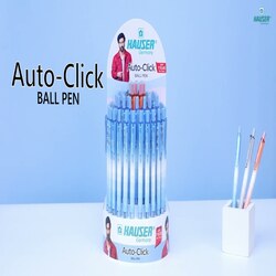 Hauser Auto-Click Ball Pen - Black